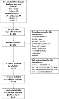 Is high intensity laser therapy more effective than other physical therapy modalities for treating knee osteoarthritis? A systematic review and network meta-analysis